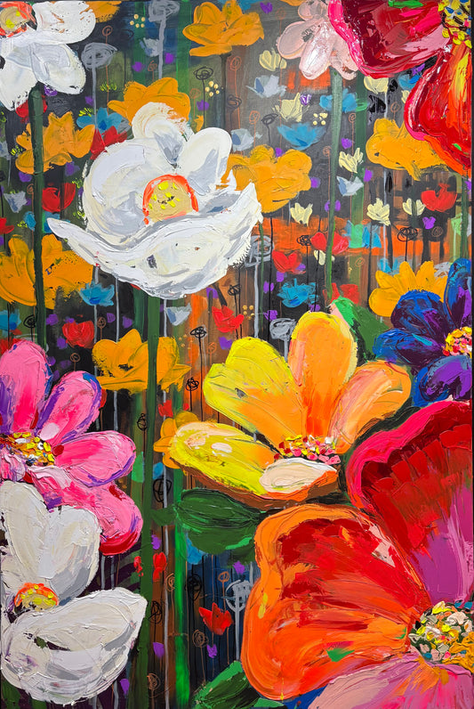 A garden that refuses silence